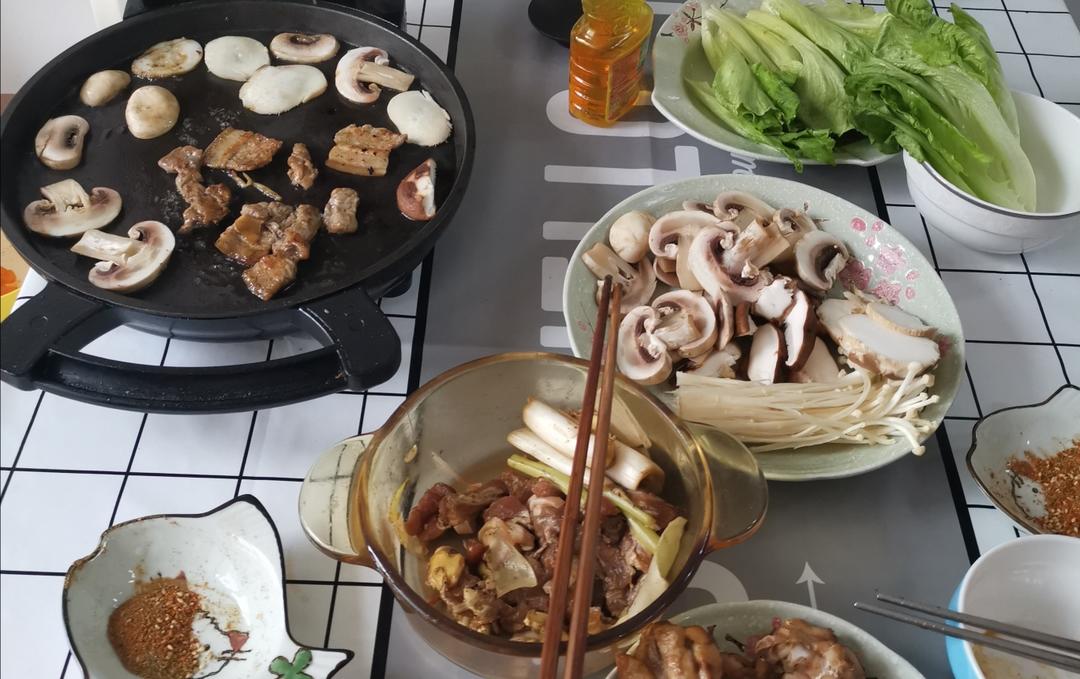 铁板烧烤(电饼铛)-家常菜谱做法-美食癖