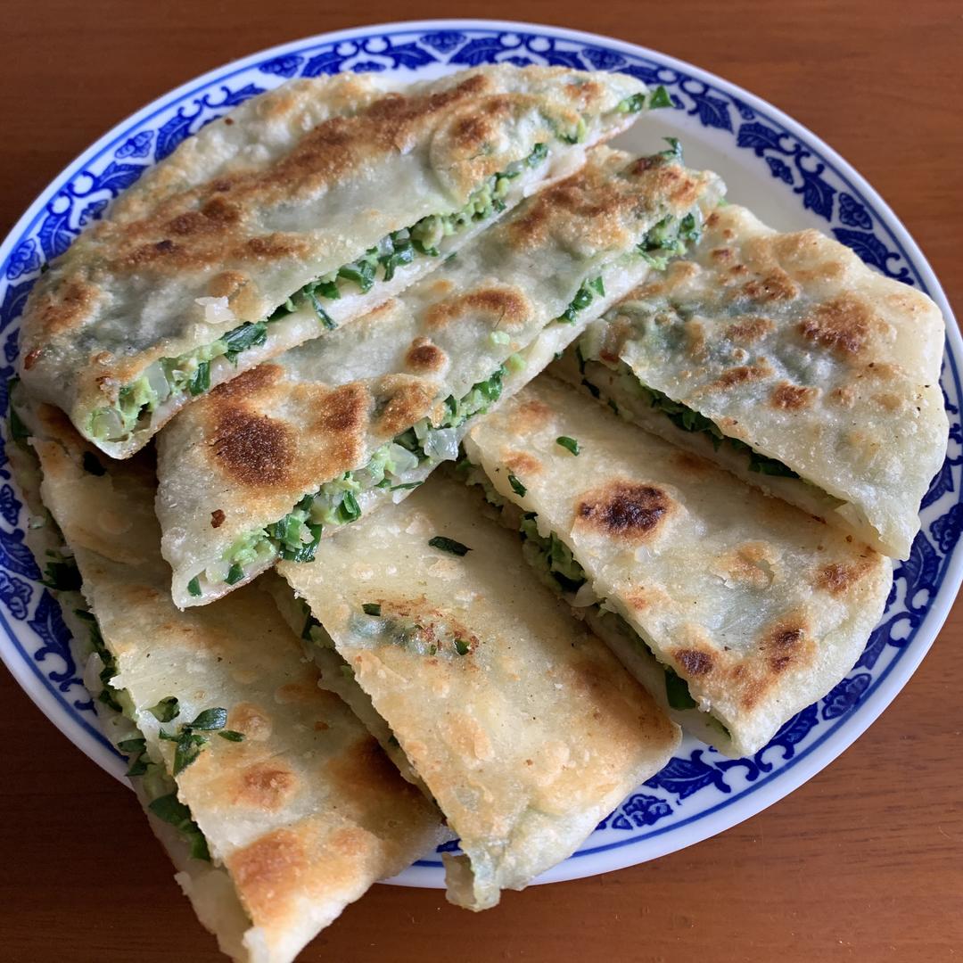 超简单的韭菜饼