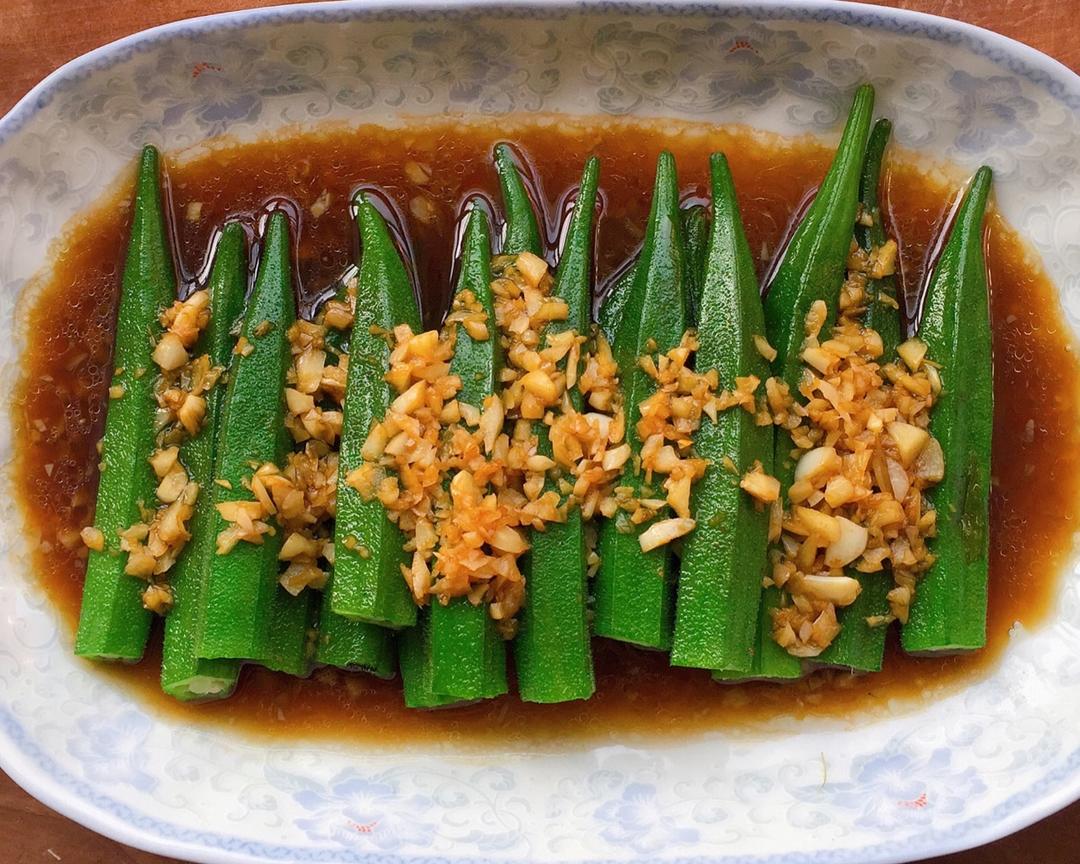 蒜蓉秋葵