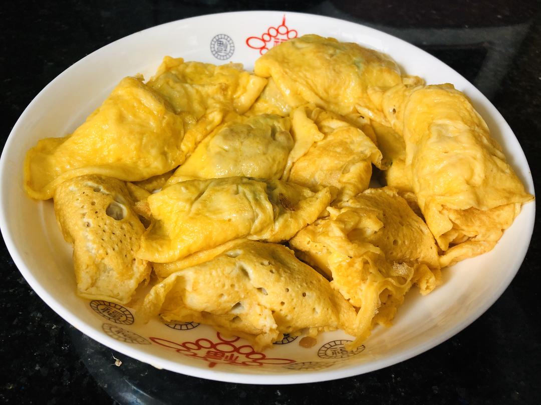 清甜的蛋饺汤